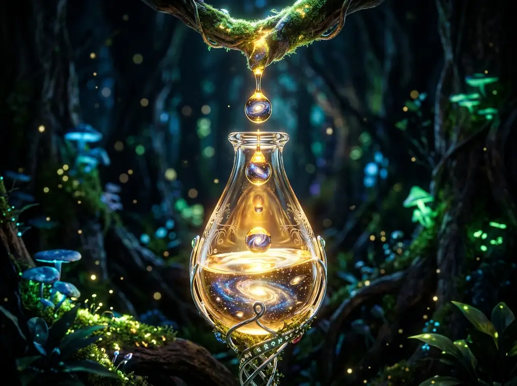 Glowing Nectar Fountain